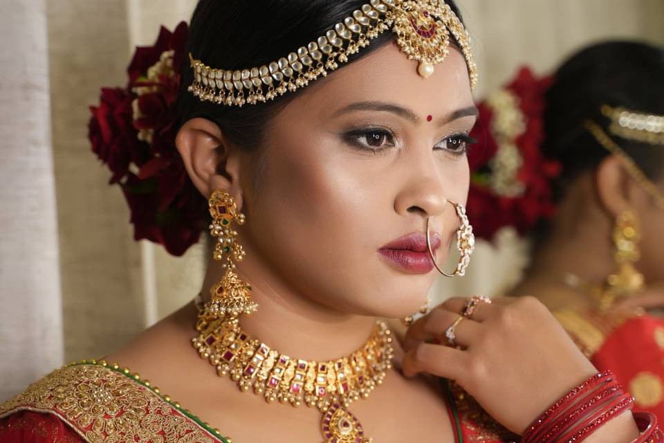 Bridal makeup