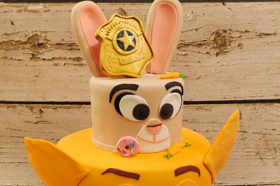 Zootopia Birthday cake