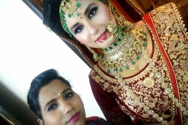 Bridal makeup