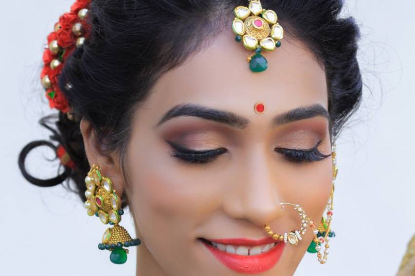 Bridal makeup