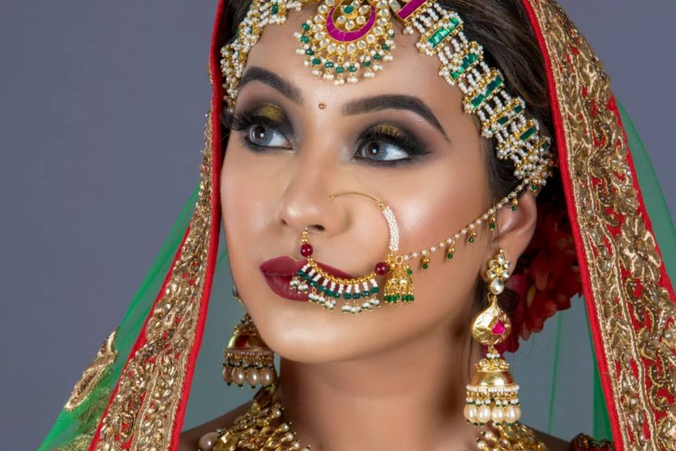 Bridal makeup