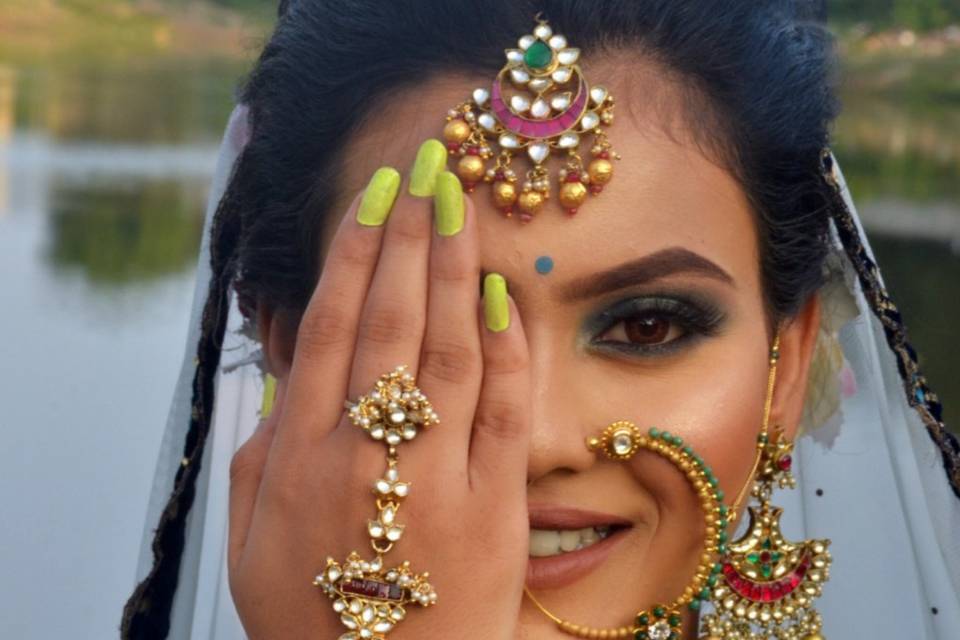 Bridal makeup