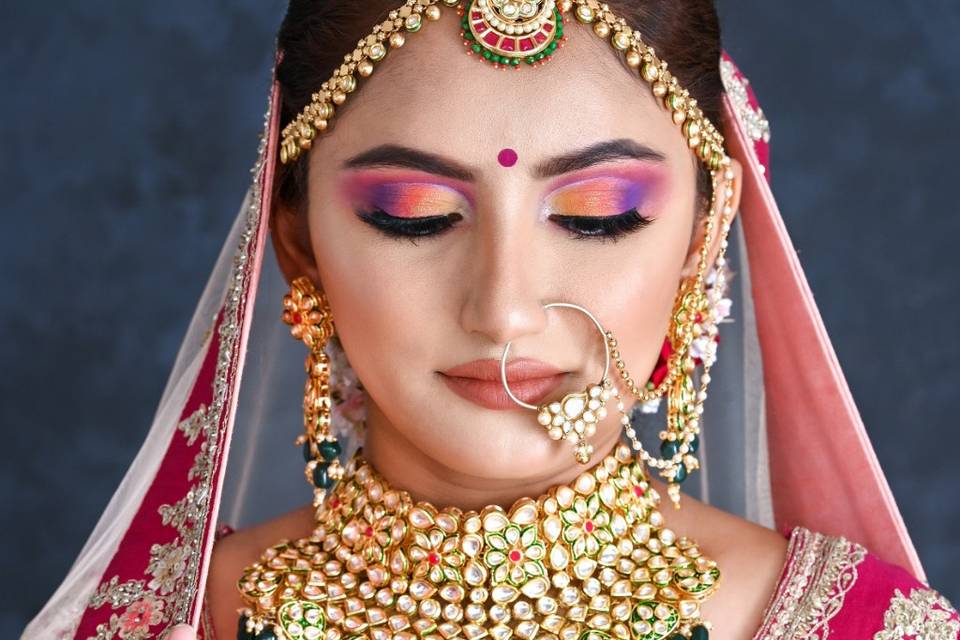 Bridal makeup