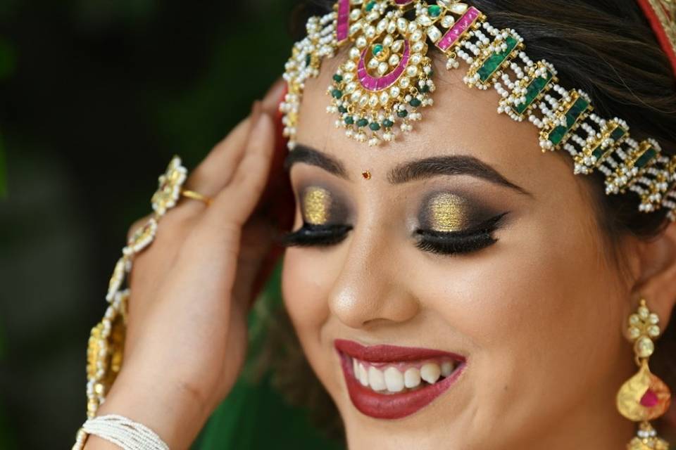 Bridal makeup