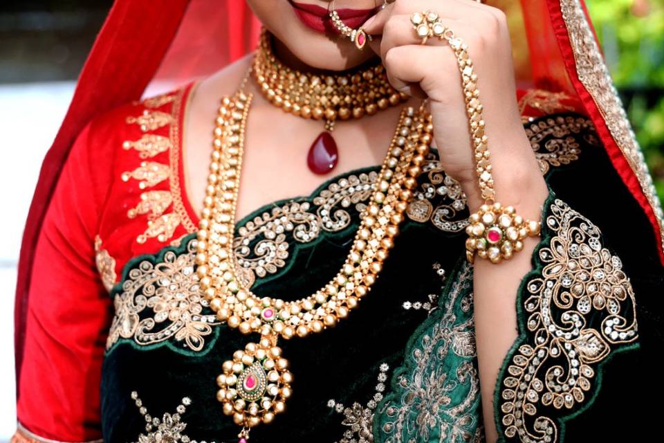 Bridal makeup