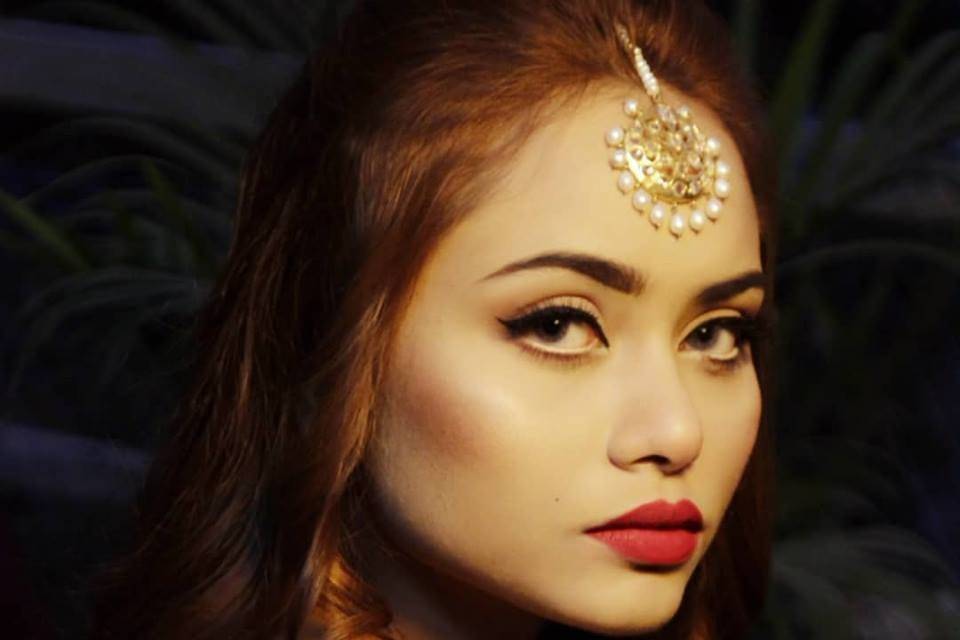 Bridal makeup