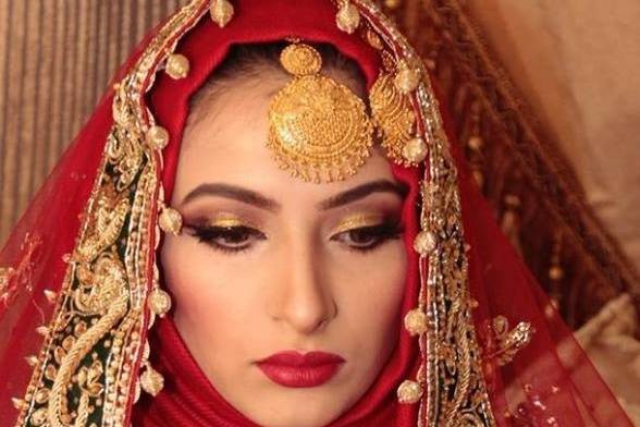 Bridal makeup