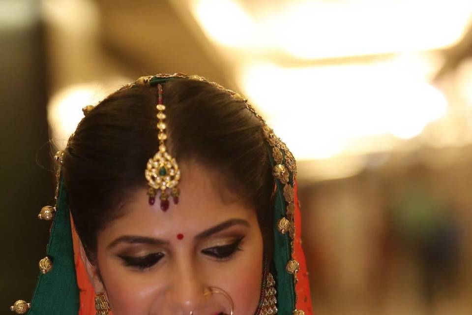 Bridal makeup