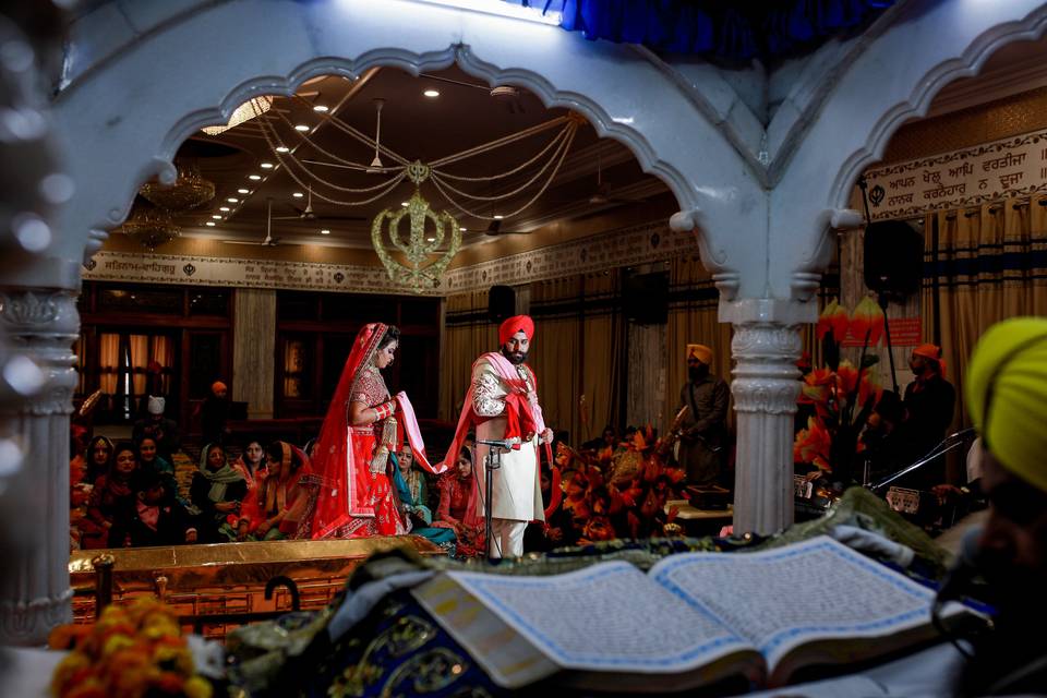 Aman+Ravinder Sikh Wedding