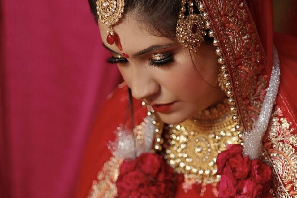 Bridal makeup