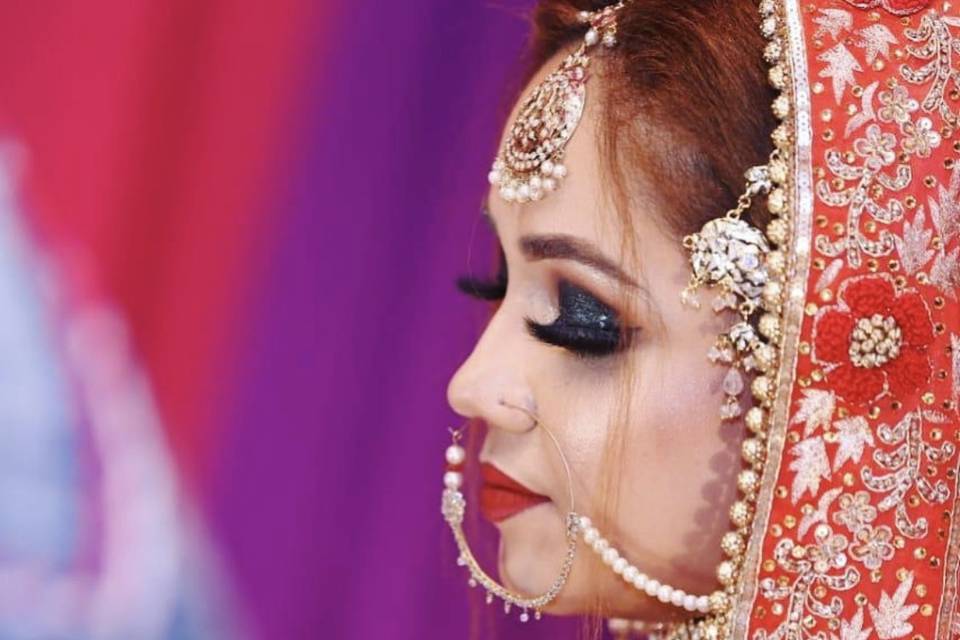 Bridal makeup