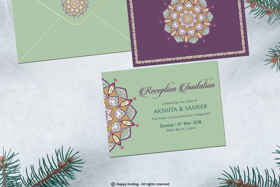 Wedding invite