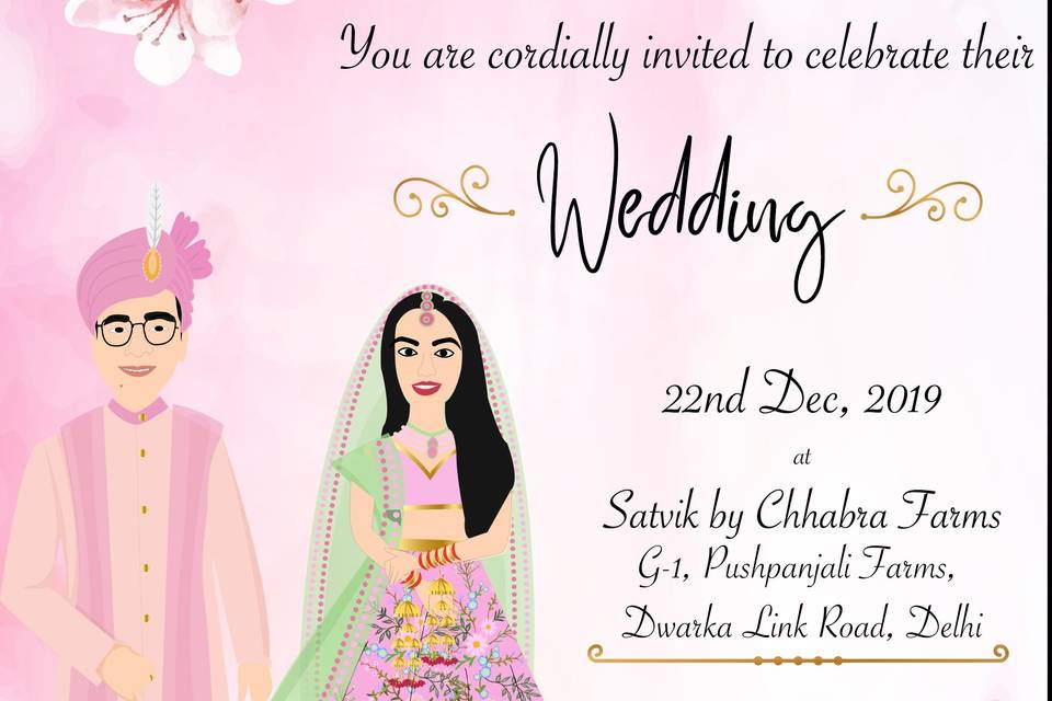 Wedding E-invite