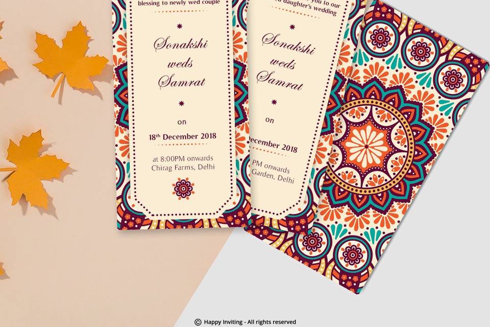 Wedding invite