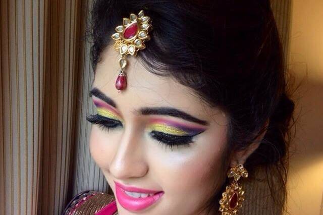 Bridal makeup