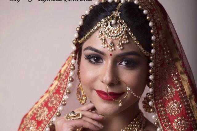 Bridal makeup