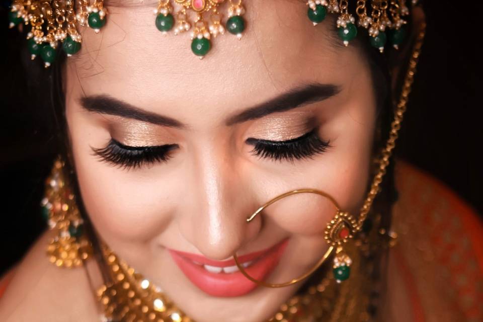 Bride makeup