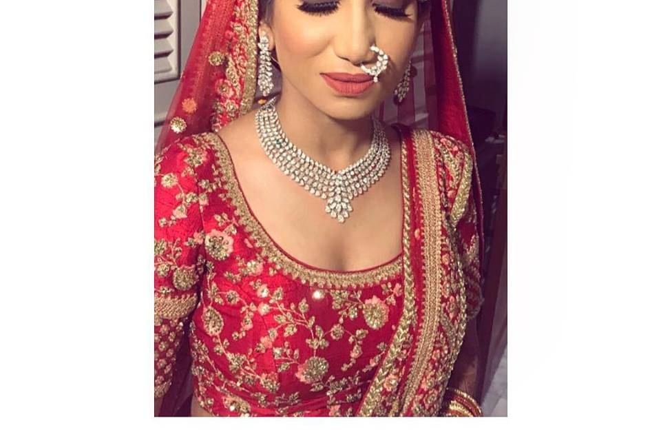 Bridal makeup