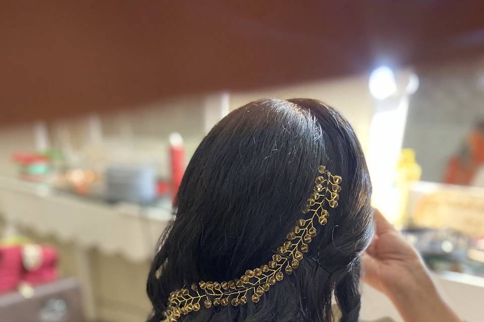 Engagement/party hairstyles