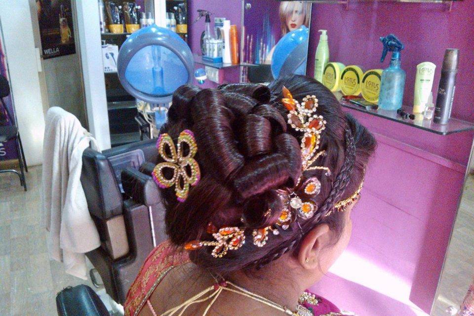 Beautiful hairstyle