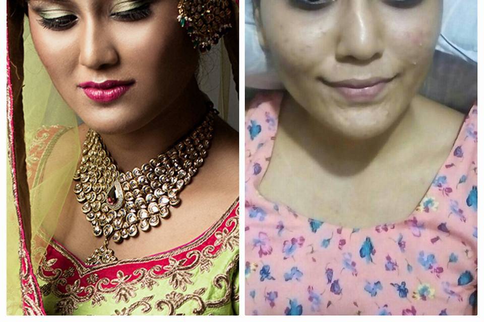 Bridal makeup