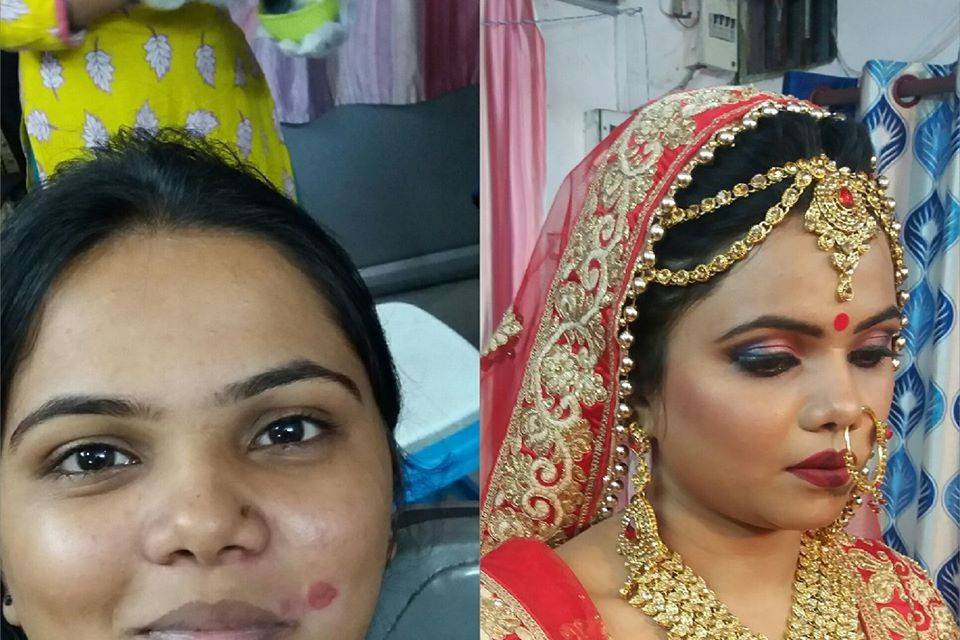 Bridal makeup