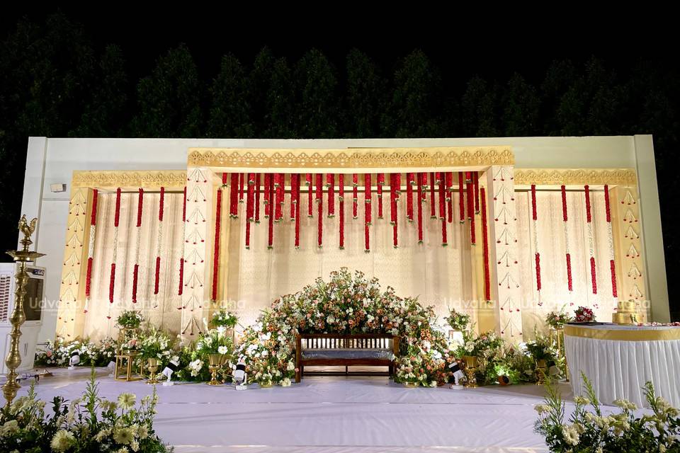 Reception decor