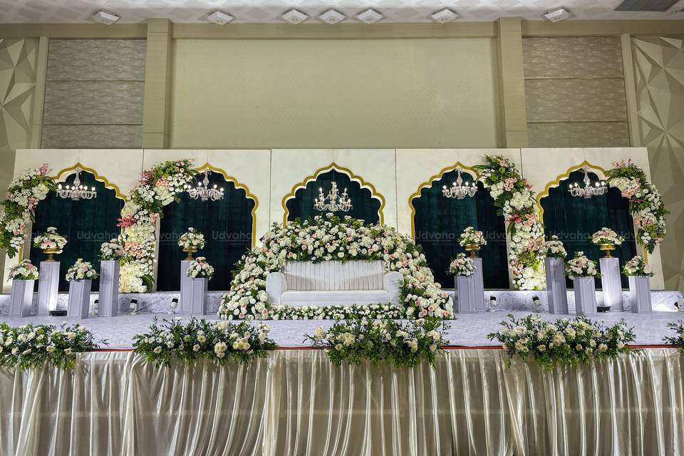 Recption decoration