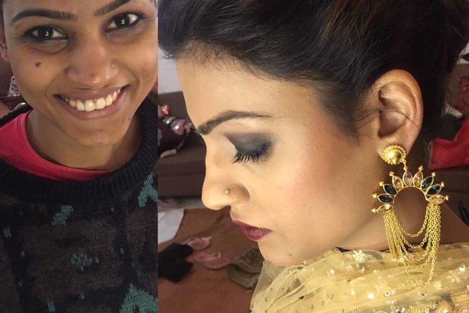 Bridal makeup