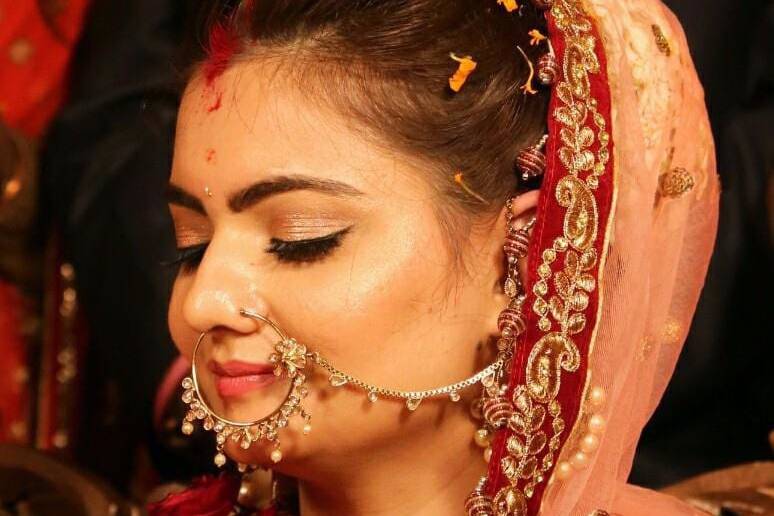 Bridal makeup