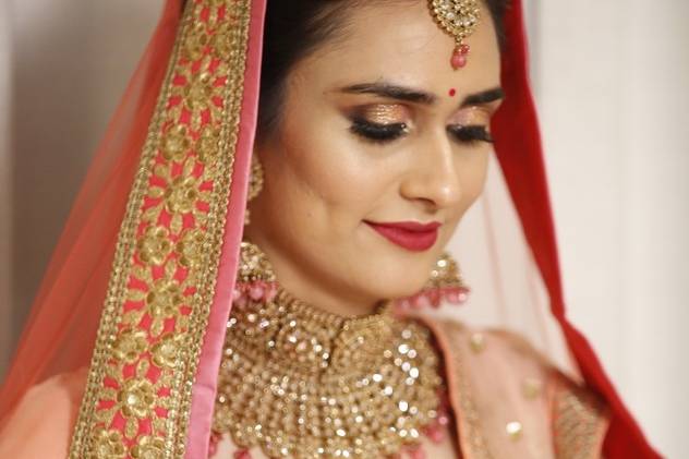 Bridal makeup