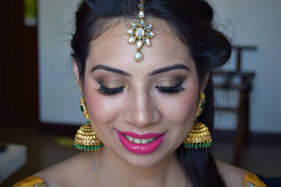 Bridal makeup