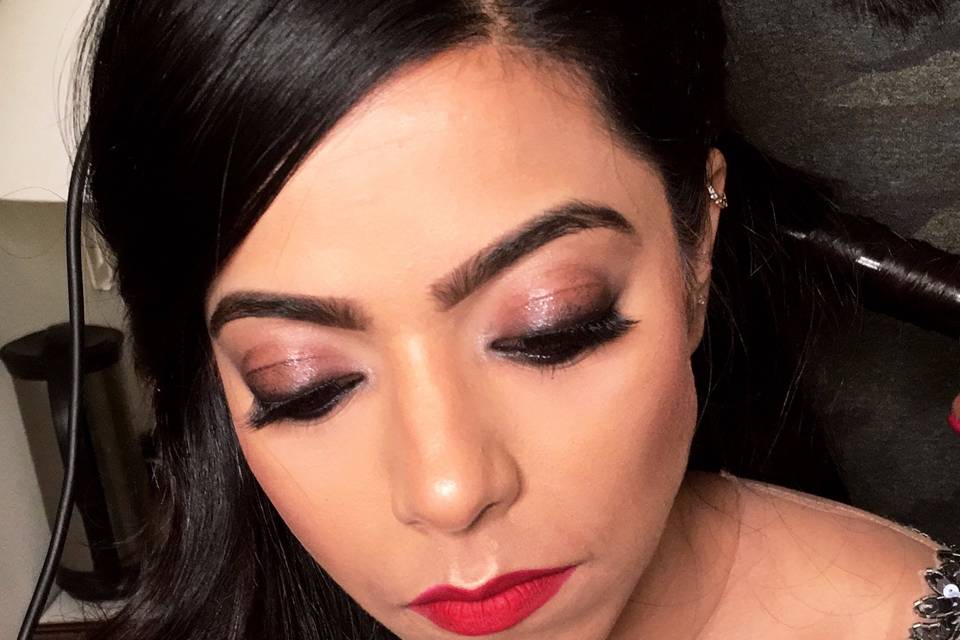 Bridal makeup