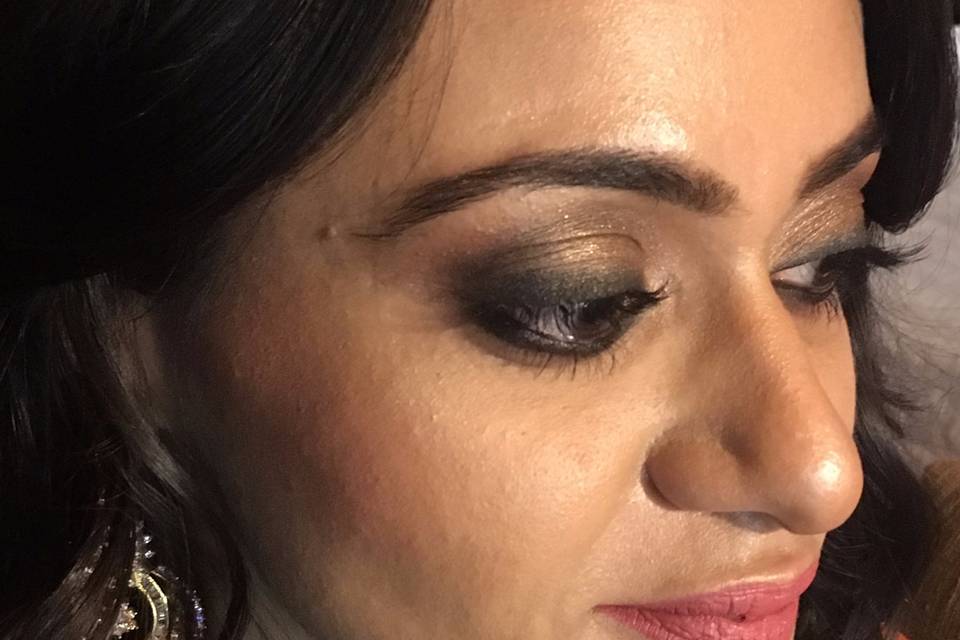 Bridal makeup