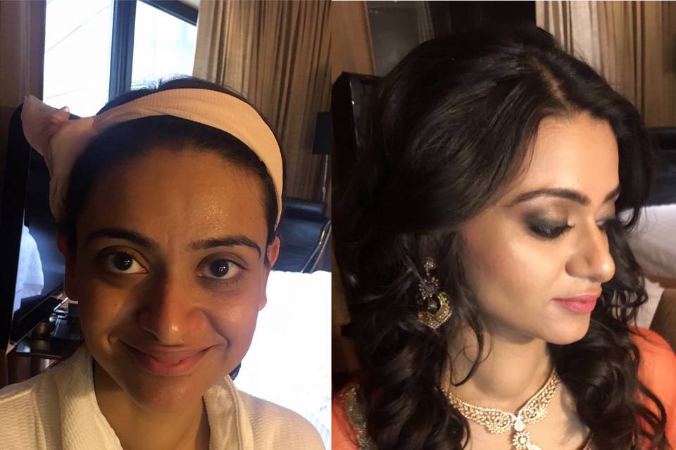 Bridal makeup