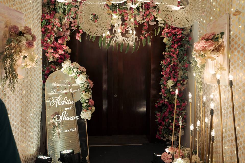 Entrance decor