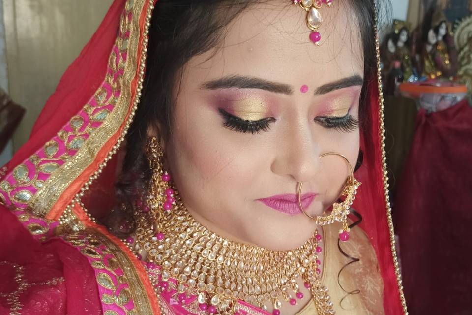 Bridal makeup