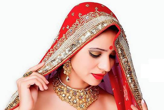 Bridal makeup