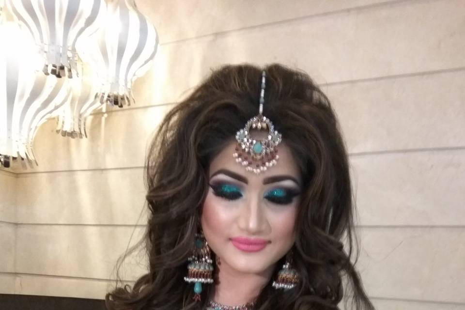 Bridal makeup