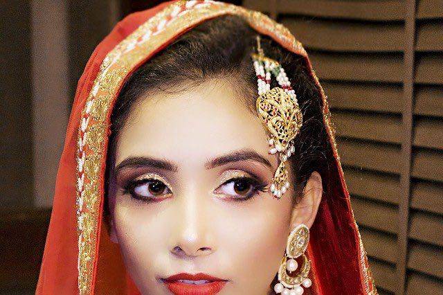 Bridal makeup