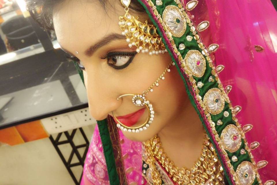 Bridal makeup