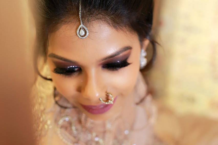 Bridal makeup