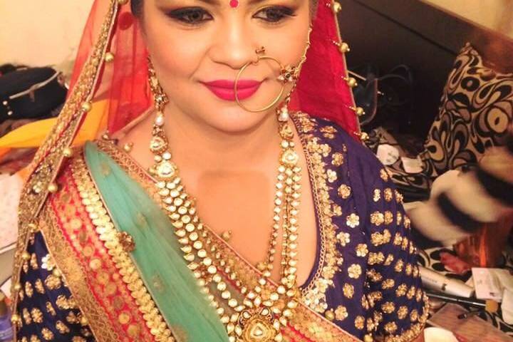 Bridal makeup