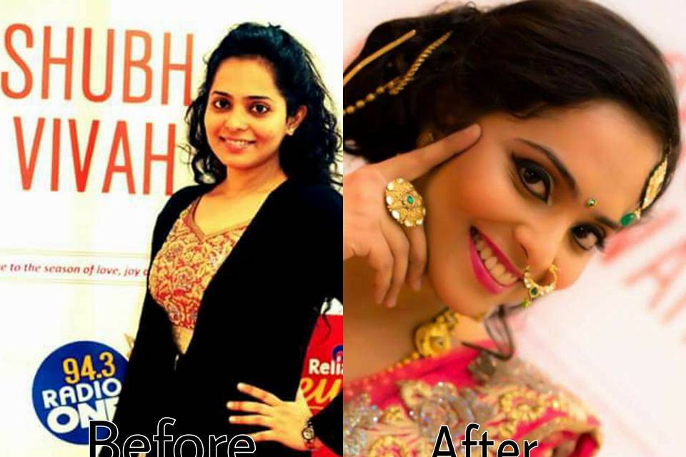 Shruti & Sumedha Makeovers