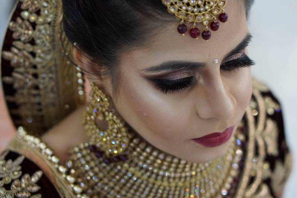 Bridal makeup