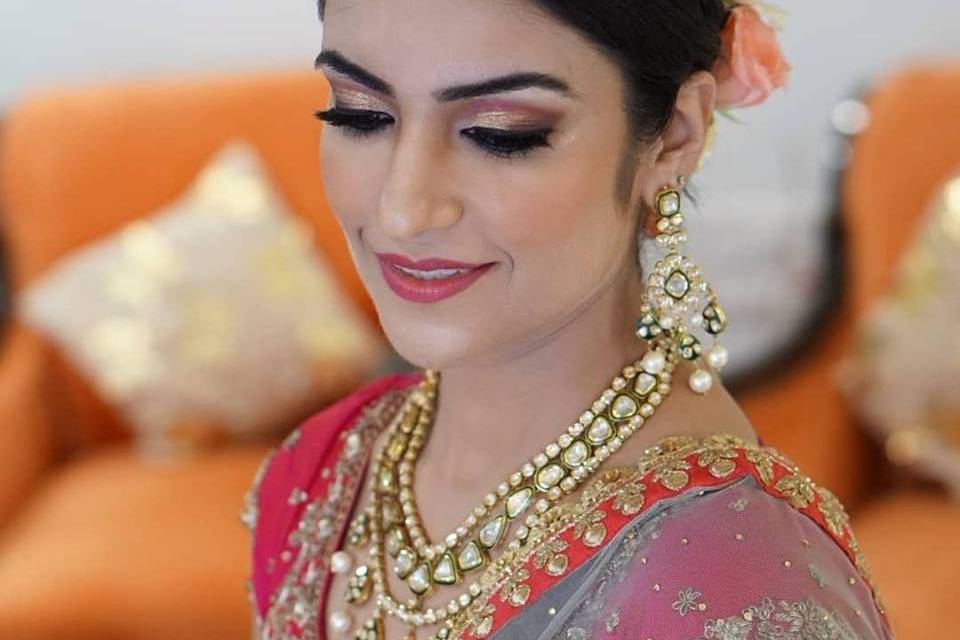 Bridal makeup