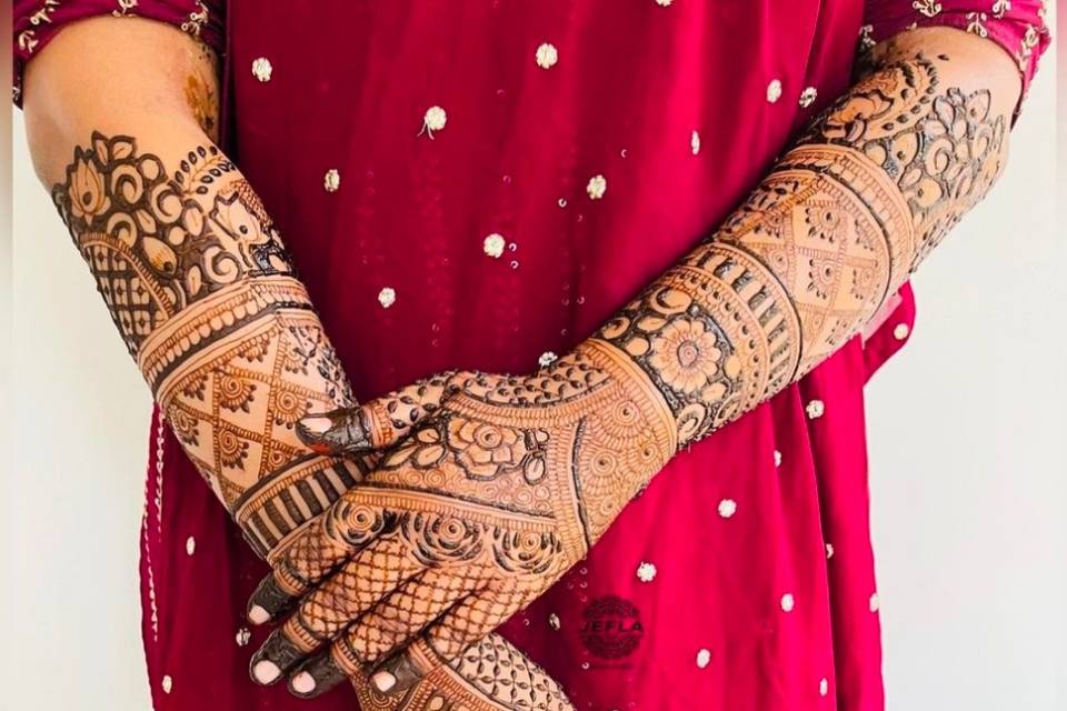 Bridal mehandi