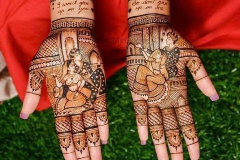 Bridal mehandi