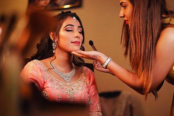 Bridal makeup