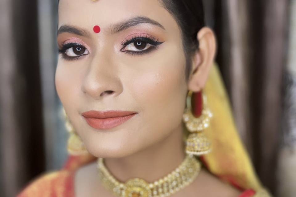 Bridal makeup